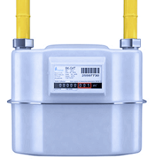 Compteur de gaz naturel