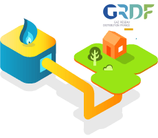 Raccordement gaz GRDF